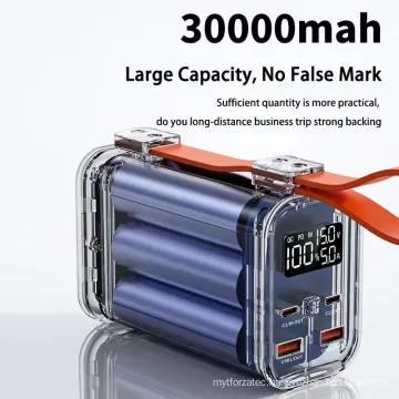 Portable 100W 30000mAh Laptop Power Supply Power Bank